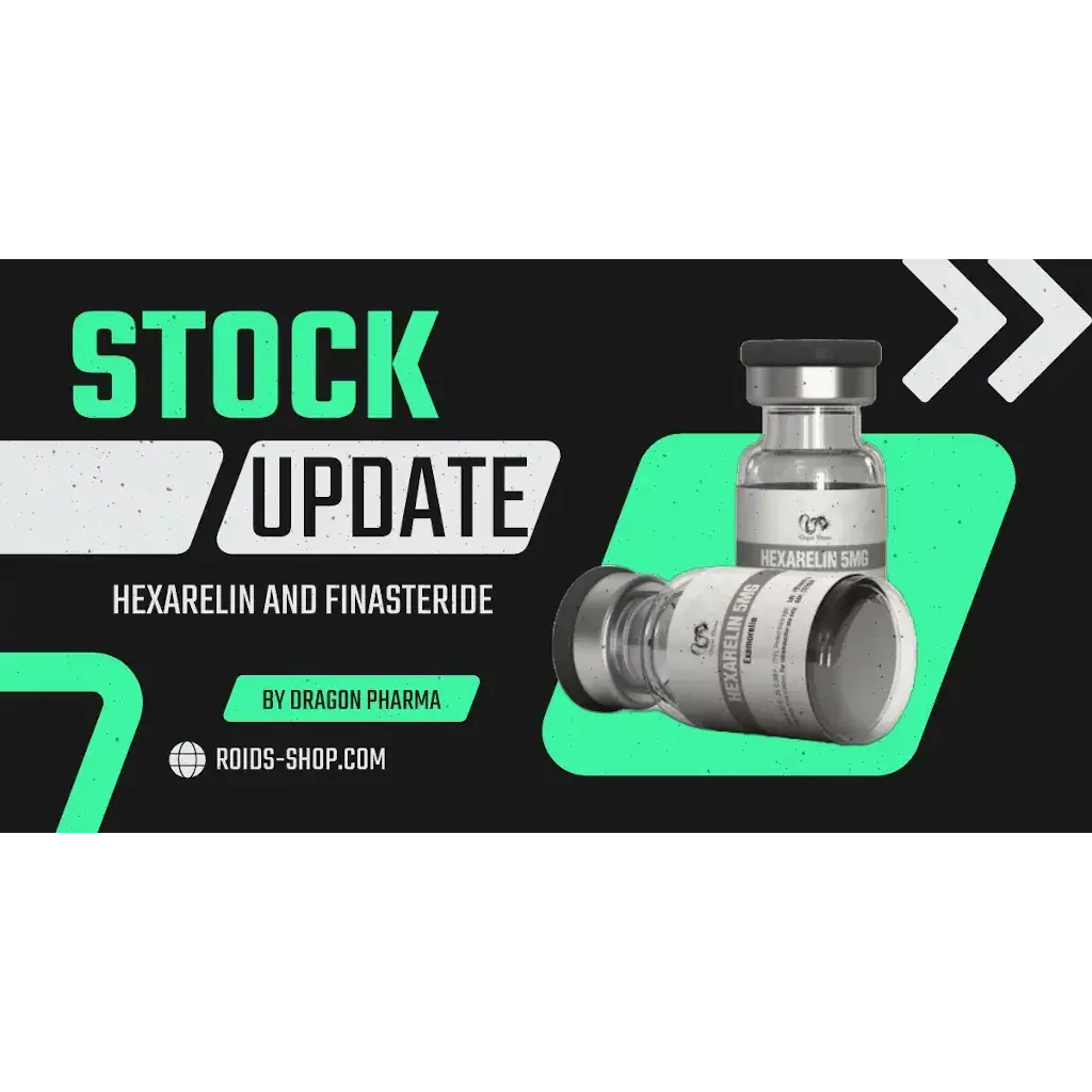 Dragon Pharma Drops Finasteride and Hexarelin – Now Shipping Globally