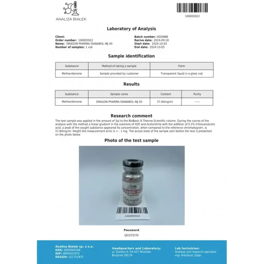 Dianabol Inj 50 mg