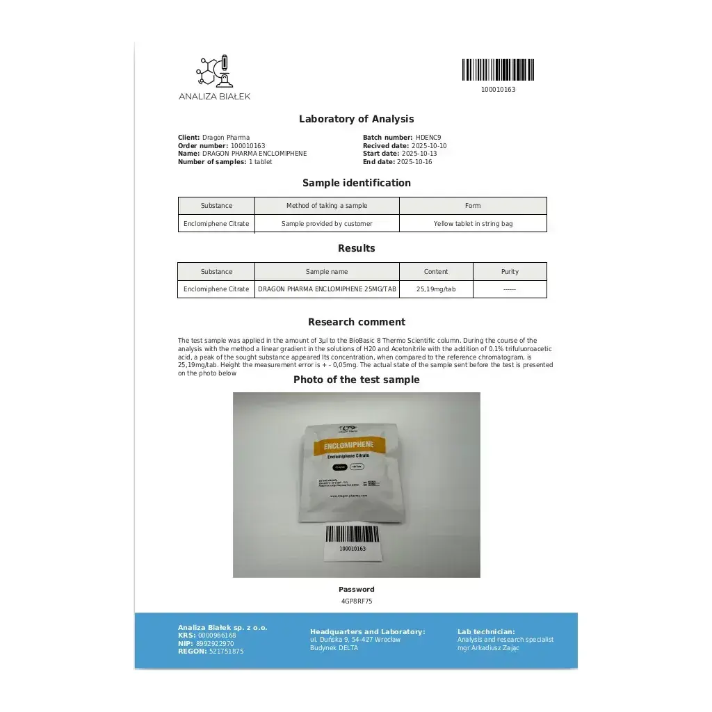 Enclomiphene 25 mg