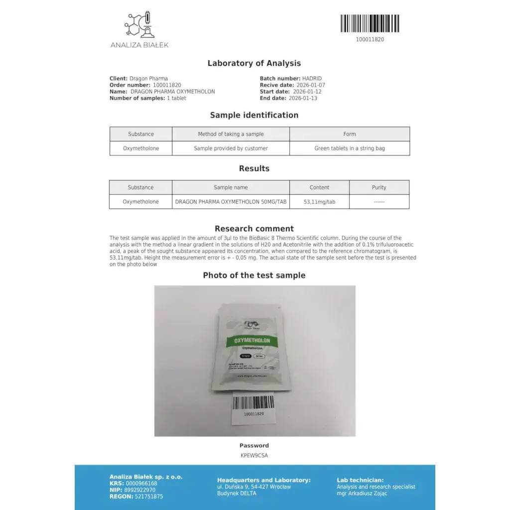 Oxymetholone 50 mg
