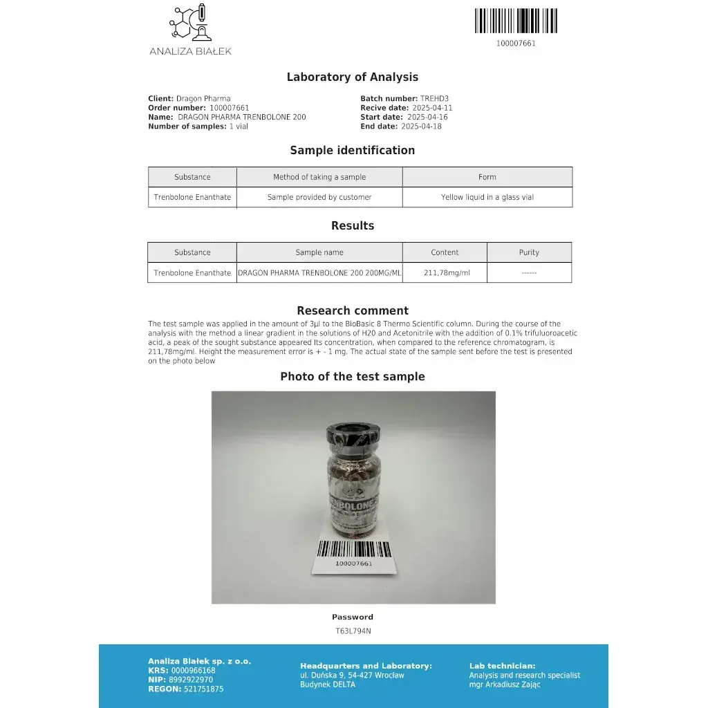 Trenbolone 200 mg