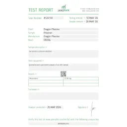 Proviron lab test result (2026-03-25)